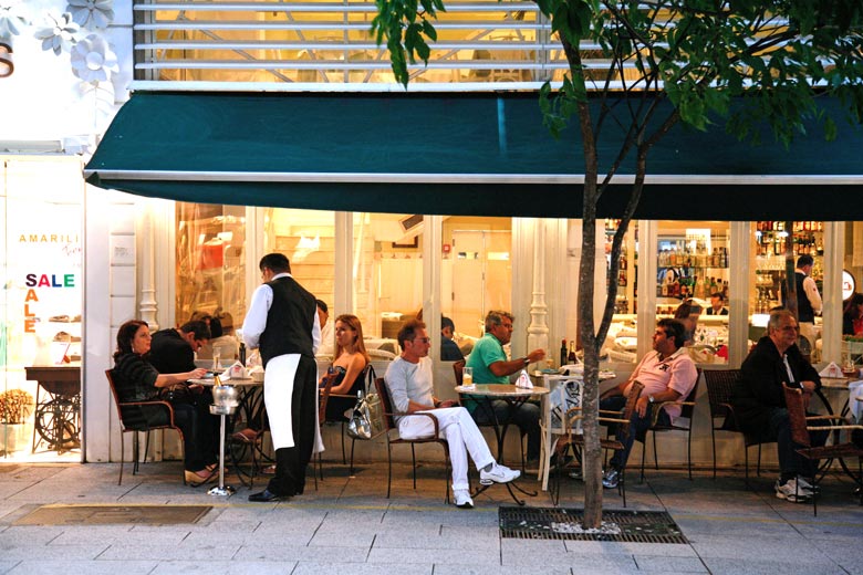 Café Tatou on Rua Oscar Freire, São Paulo, Brazil Café Tatou on Rua Oscar Freire, São Paulo, Brazil