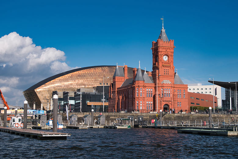 Cardiff's Millennium Centre & Pierhead Building