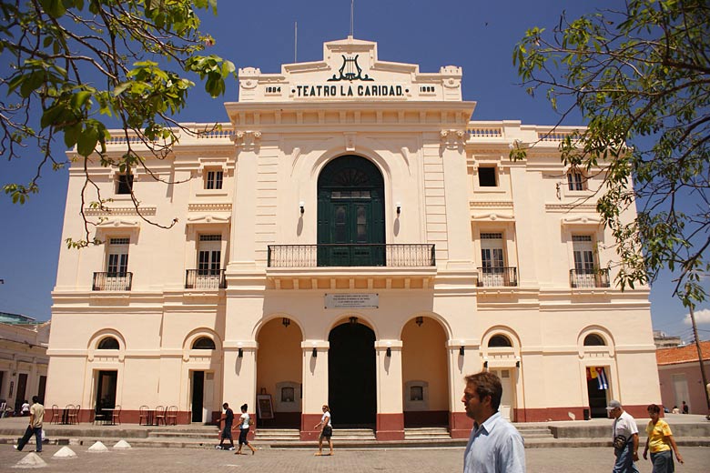 The Caridad Theatre in Santa Clara The Caridad Theatre in Santa Clara