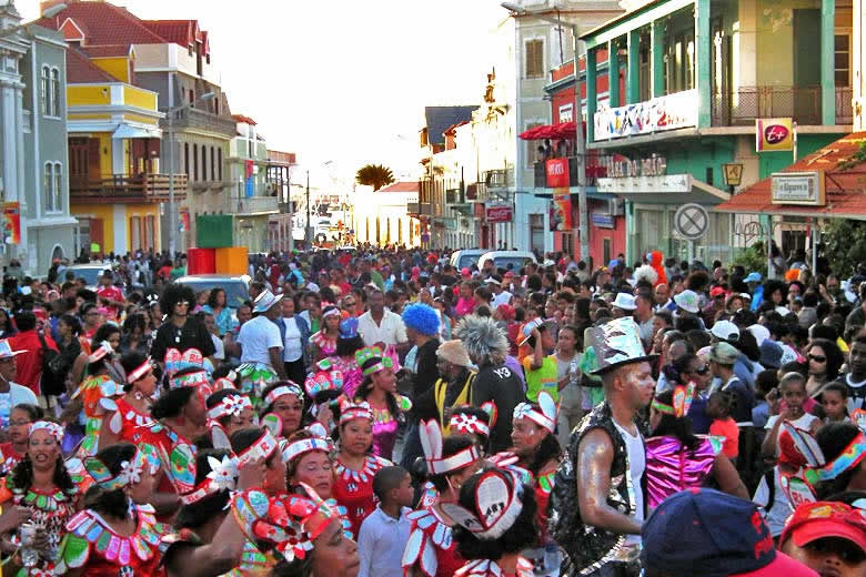 Carnival time in Cape Verde