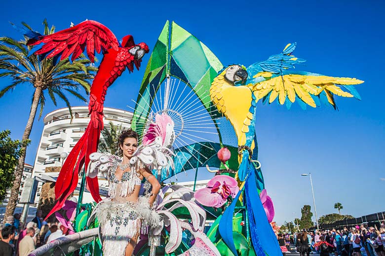 Carnival time in Las Palmas Carnival time in Las Palmas
