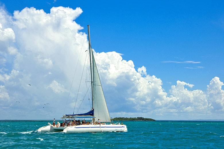Catamaran cruise to Cayo Blanco, Varadero, Cuba © Arco Images GmbH - Alamy Stock Photo Catamaran cruise to Cayo Blanco, Varadero, Cuba © Arco Images GmbH - Alamy Stock Photo