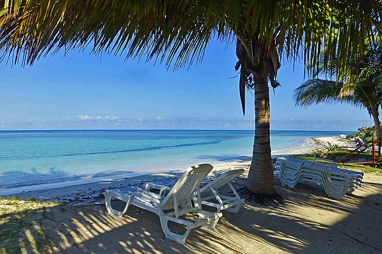 View from the restaurant on Cayo Jutías, Cuba