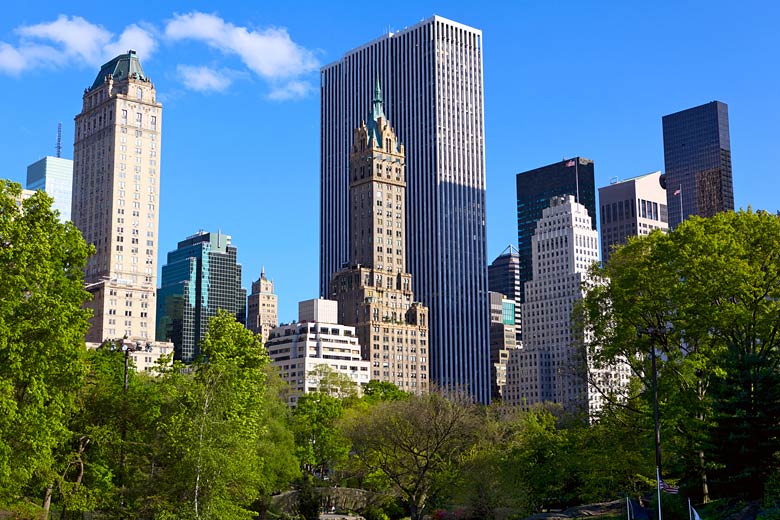 Central Park Manhattan skyline, New York