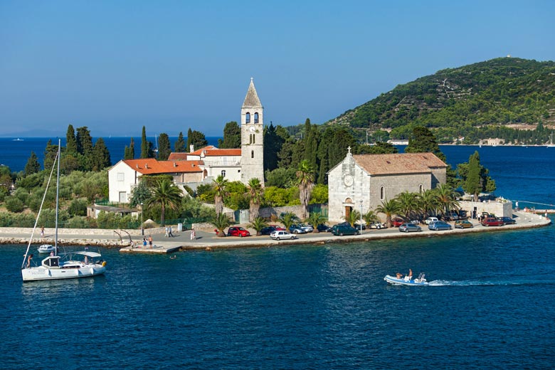 Church and monastery of St Jerome, Vis, Croatia Church and monastery of St Jerome, Vis, Croatia