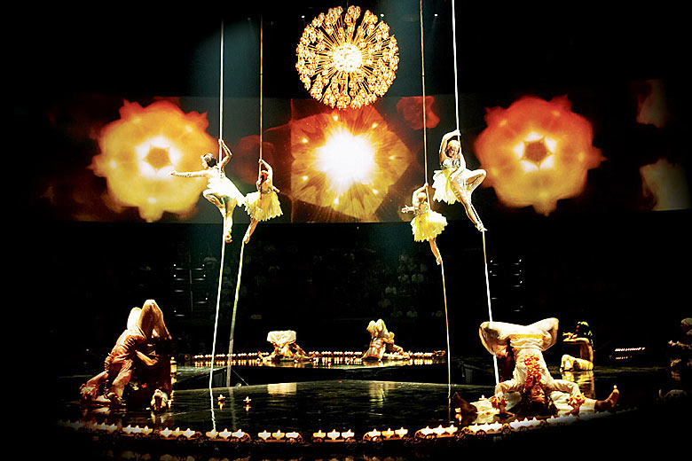 Cirque du Soleil Beatles 'Love' show, Las Vegas Cirque du Soleil Beatles 'Love' show, Las Vegas