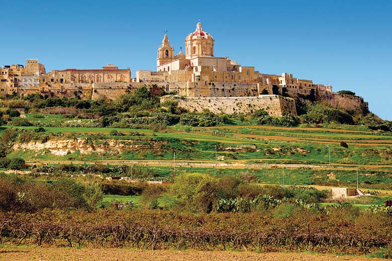 The fortified city of Mdina, Malta The fortified city of Mdina, Malta