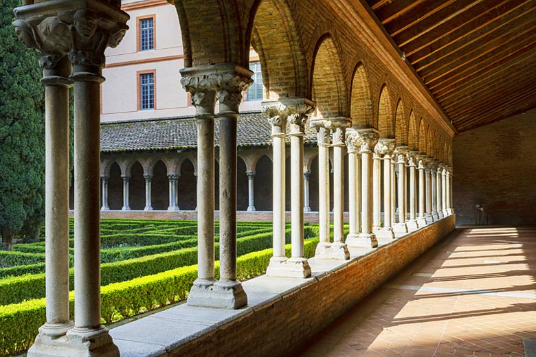 The cloisters at Couvent des Jacobins