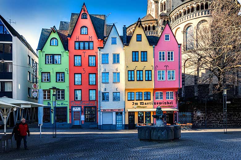 Cologne’s colourful Altstadt Cologne’s colourful Altstadt