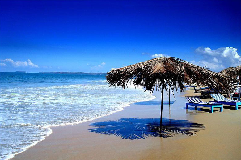Colva Beach, Goa © robinn - Wikimedia Commons