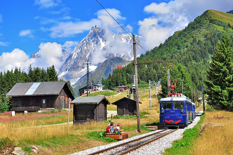 Scenic commune of Saint-Gervais, France