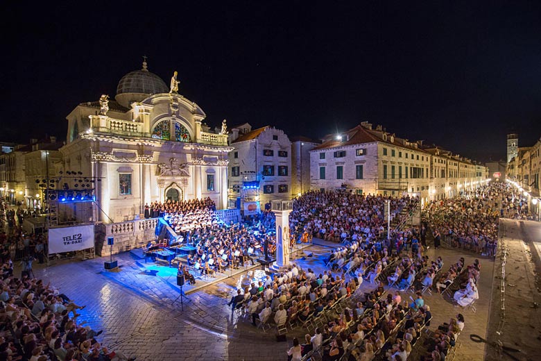 Dubrovnik Summer Festival in Luza Square Dubrovnik Summer Festival in Luza Square