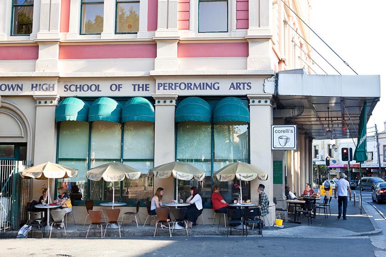 Corelli's Cafe, Newtown, Sydney Corelli's Cafe, Newtown, Sydney