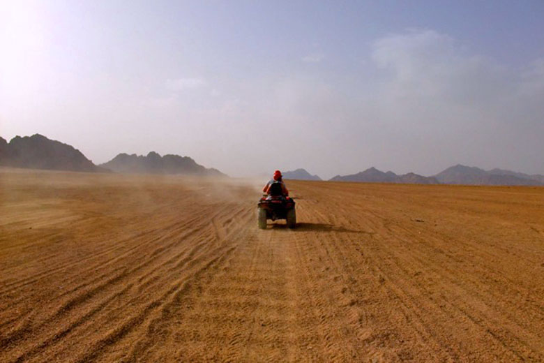 Cruising through the dust Cruising through the dust