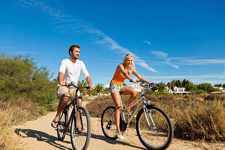 Cycling along the Algarve coast