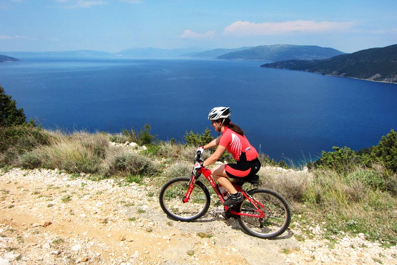 Cycling to Valun on the island of Cres Cycling to Valun on the island of Cres