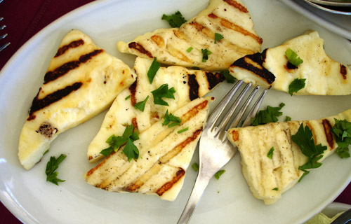 Cypriot halloumi - photo courtesy of Cyprus Tourism