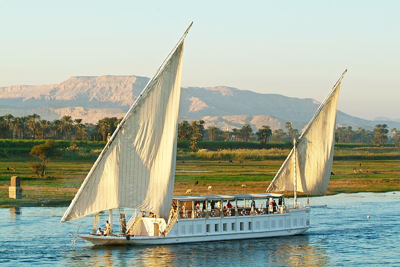 Cruising in a dahabiya Cruising in a dahabiya