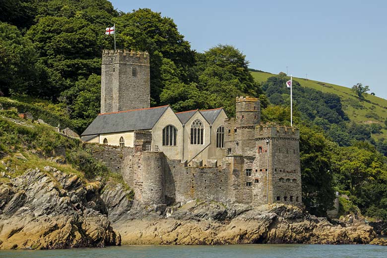 Dartmouth Castle guarding the entrance to the Dart Estuary Dartmouth Castle guarding the entrance to the Dart Estuary