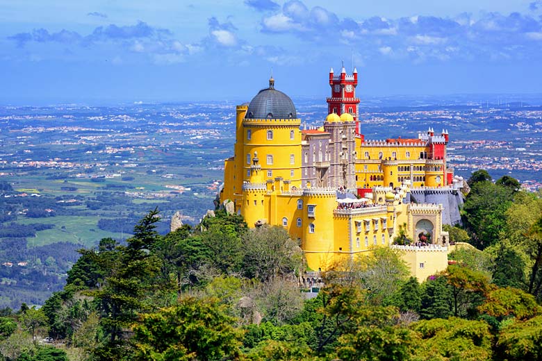 Disney-esque Pena Palace, Sintra