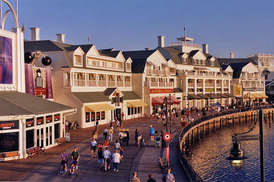 Disney's BoardWalk entertainment area Disney's BoardWalk entertainment area