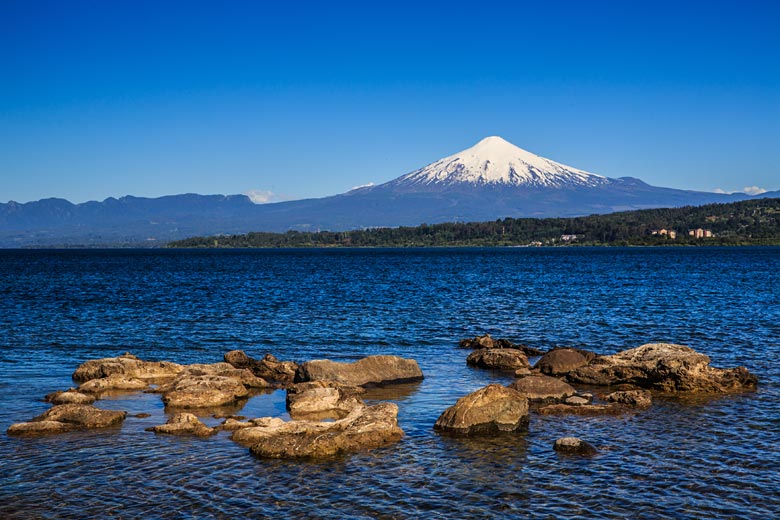 Looking across to Villarrica, one of Chile’s most active volcanoes Looking across to Villarrica, one of Chile’s most active volcanoes