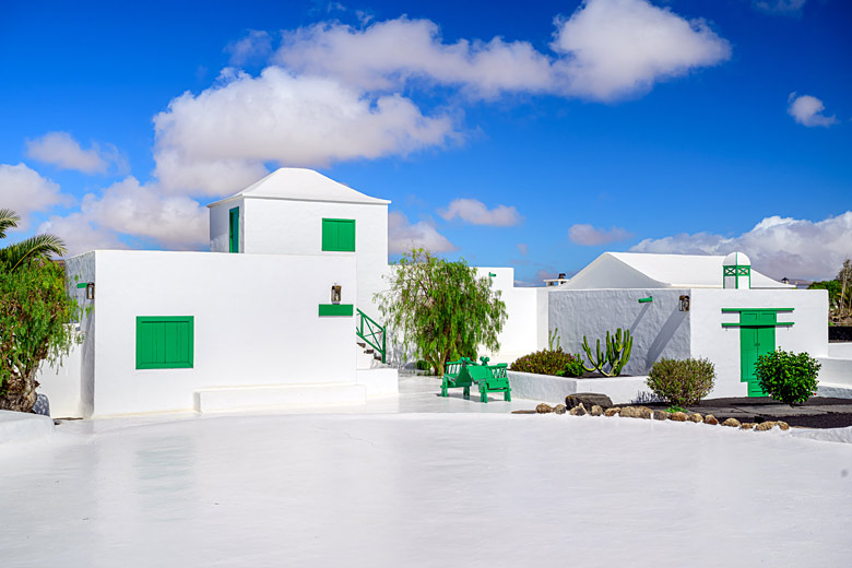 Just one of Cesar Manrique’s dazzling creations, Lanzarote