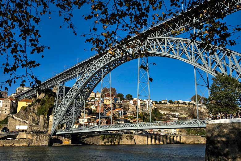 The landmark Luís I Bridge in Porto - photo courtesy of the Porto Convention & Visitors Bureau
