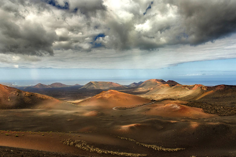 Dramatic Lanzarote weather