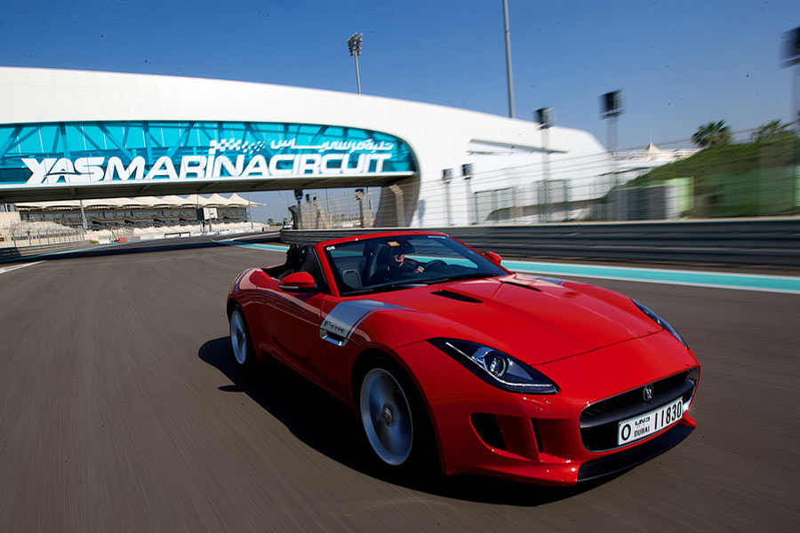 Driving experience at the Yas Marina Circuit Driving experience at the Yas Marina Circuit