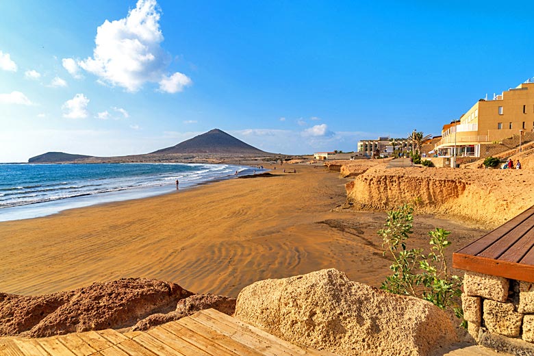 Early morning on El Medano beach, Tenerife