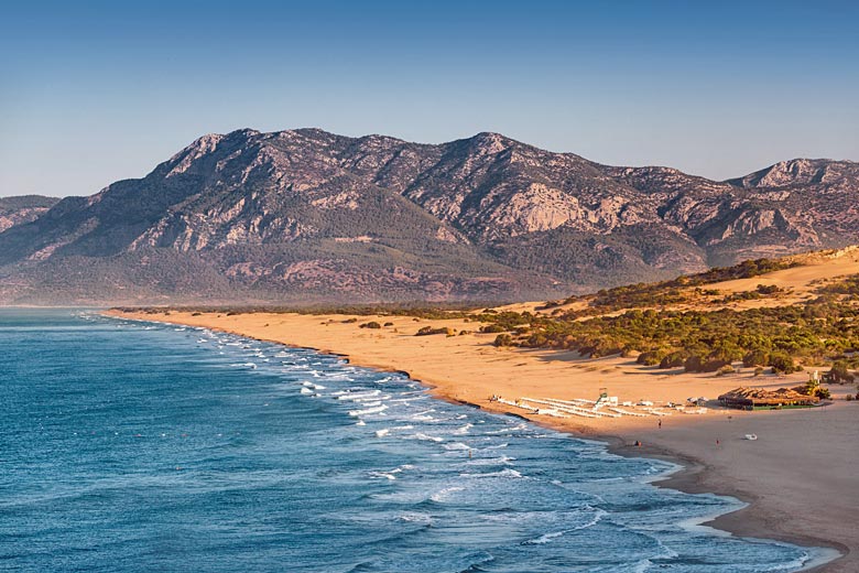 Early morning at Patara Beach Early morning at Patara Beach