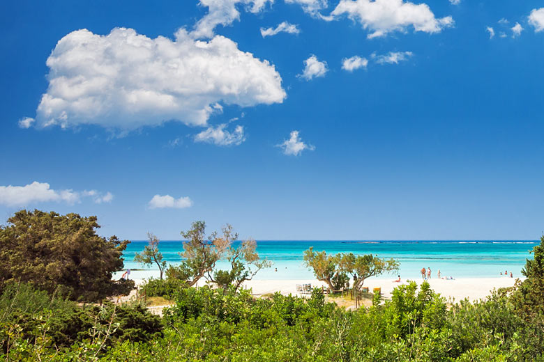 Iconic Elafonisi Beach on the southwest coast of Crete © Lucian Bolca - Adobe Stock Image