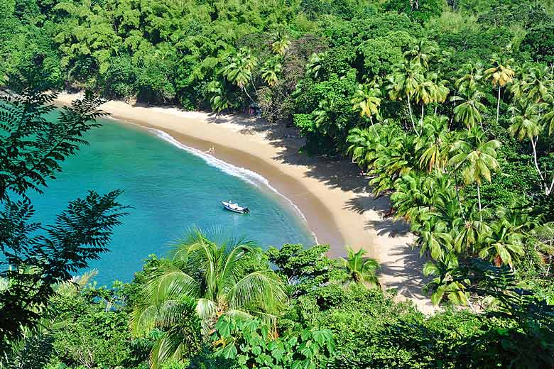 The calm waters of Englishman's Bay, Tobago The calm waters of Englishman's Bay, Tobago