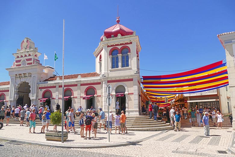 The colourful market in Loulé The colourful market in Loulé