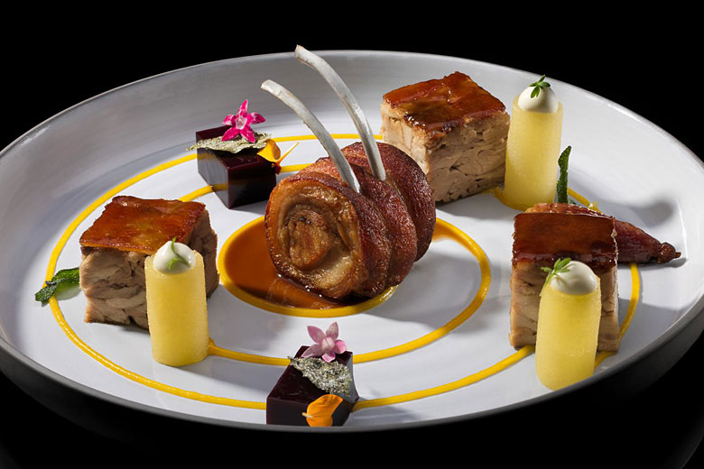 Fine dining at the M.B Restaurant in the Ritz-Carlton Abama - photo courtesy of Ritz-Carlton Hotel Co.