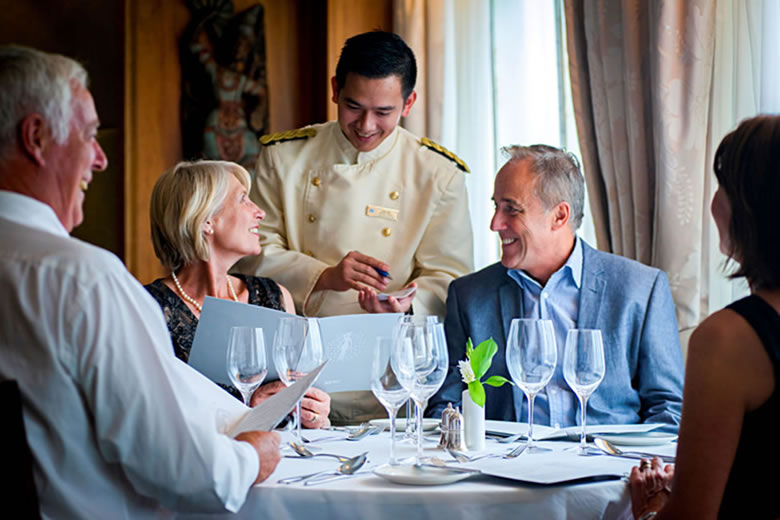 Enjoy fine dining with Fred Olsen - photo courtesy of Fred Olsen Cruise Lines Enjoy fine dining with Fred Olsen - photo courtesy of Fred Olsen Cruise Lines