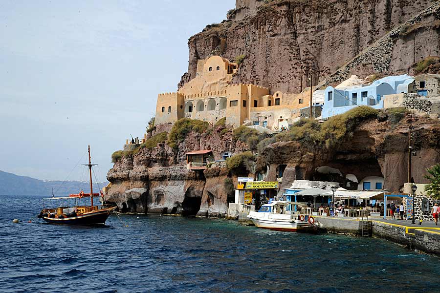 Fira Harbour, Santorini Fira Harbour, Santorini