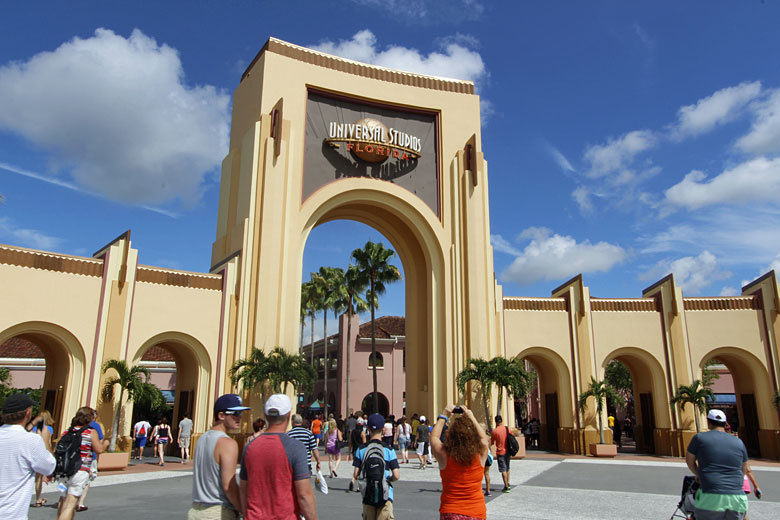 Arriving at Universal Orlando Resort