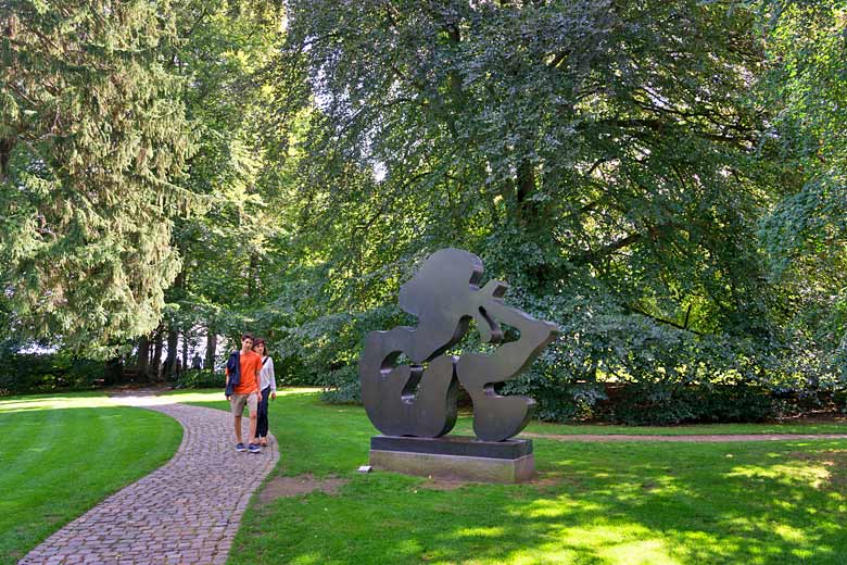 In the gardens of the Louisiana Museum of Modern Art In the gardens of the Louisiana Museum of Modern Art