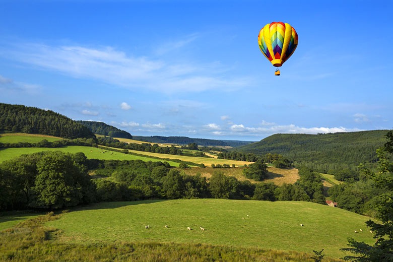 Hot air balloon ride experience