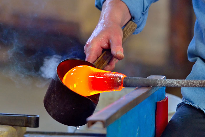 Glass blowing, Murano Island, Venice Glass blowing, Murano Island, Venice