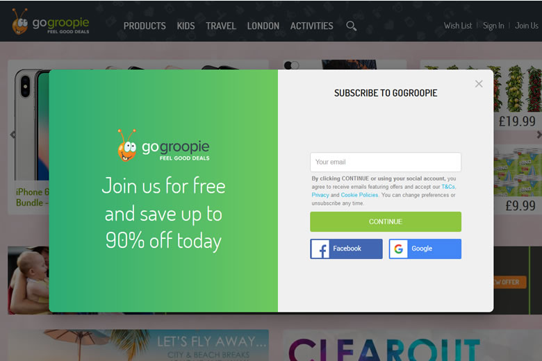 Save up to 90% with top deals from GoGroopie Save up to 90% with top deals from GoGroopie