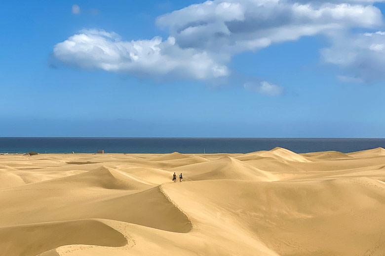 Gran Canaria weather - the Maspalomas Dunes