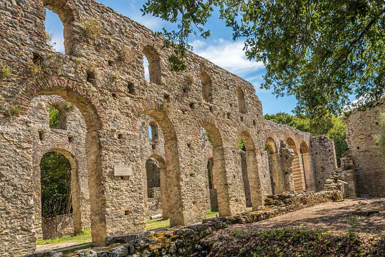 6th century Christian Grand Basilica, Butrint