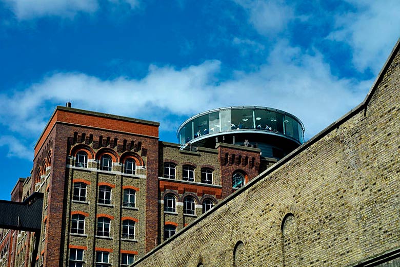 The Gravity Bar on top of the Guinness Storehouse