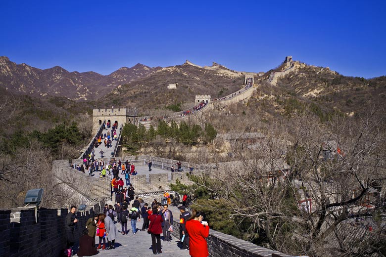 The Great Wall of China at Badaling near Beijing, China © Roman Boed - Flickr Creative Commons