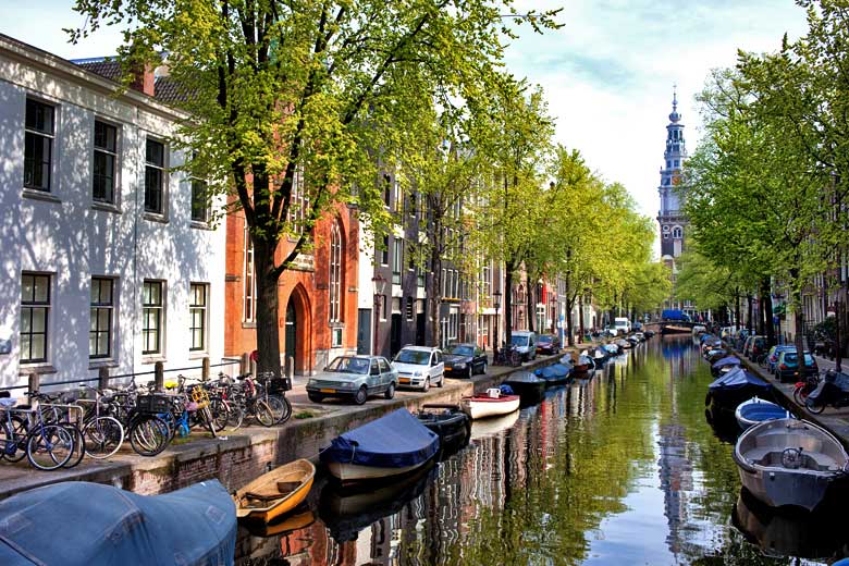 Groenburgwal Canal, Amsterdam, Netherlands Groenburgwal Canal, Amsterdam, Netherlands