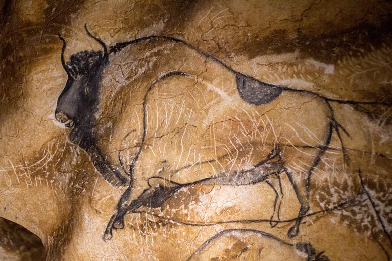 Original Grotte Chauvet cave painting Original Grotte Chauvet cave painting