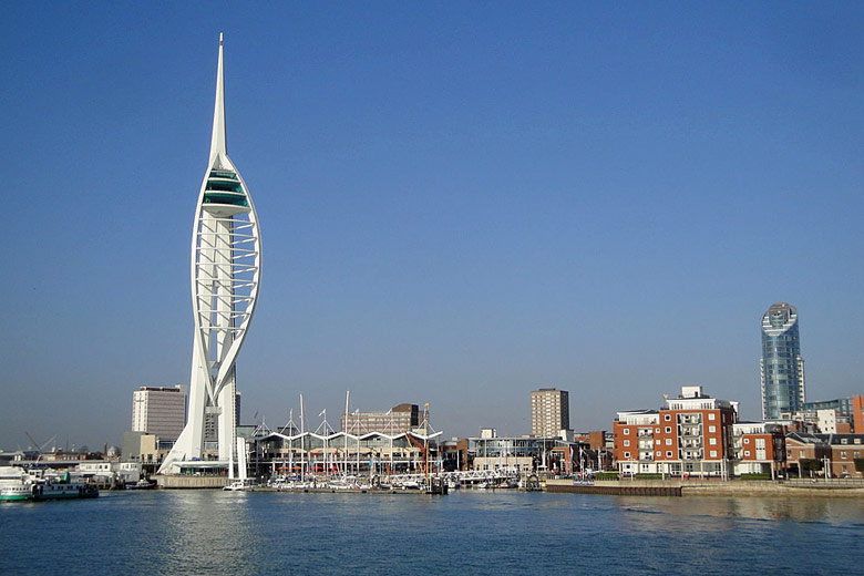 Gunwharf Quays and the Spinnaker Tower, Portsmouth Gunwharf Quays and the Spinnaker Tower, Portsmouth